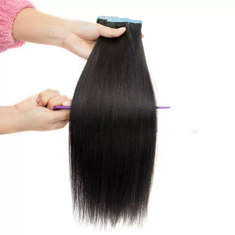 Kinky Straight Tape-In Human Hair 24 Inches